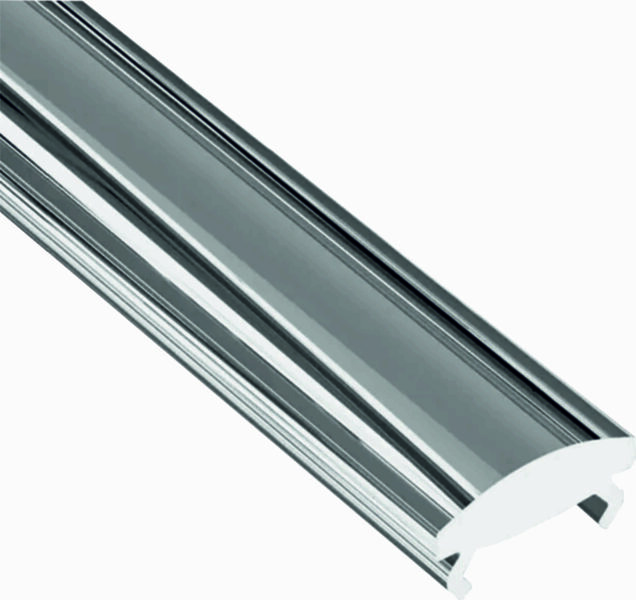 Dangtelis LED profiliui SLIM PMMA LENS15 2 m. ilgis