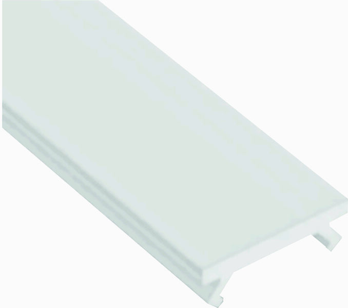 Dangtelis LED profiliui DOUBLE PMMA milky 1 m. ilgis