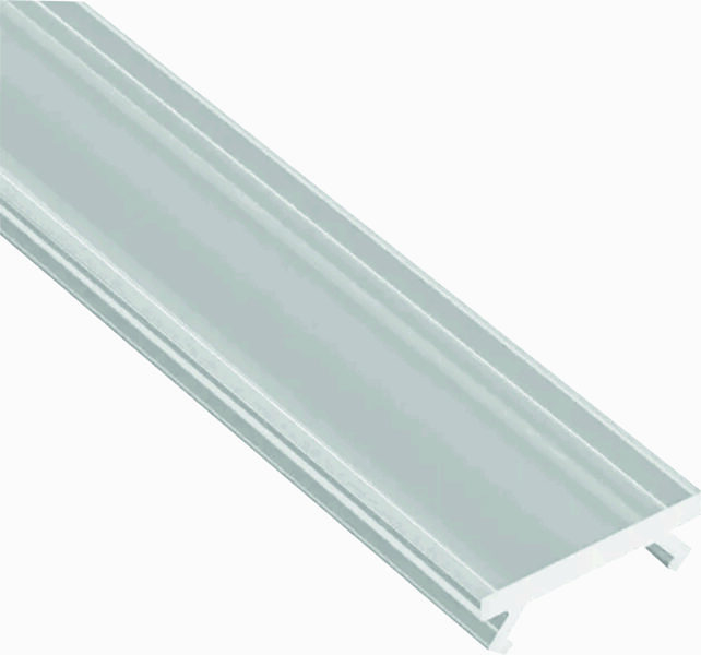 Dangtelis LED profiliui DOUBLE PMMA frosted 2 m. ilgis