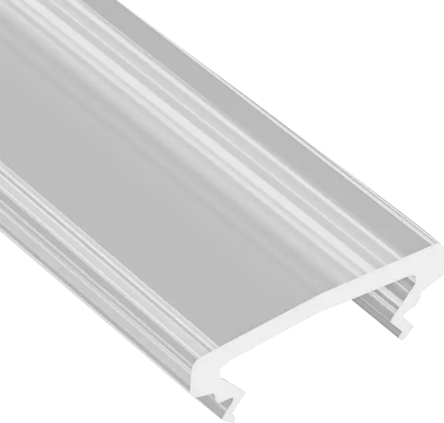 Dangtelis LED profiliui HIGH PMMA frozen 1 m. ilgio