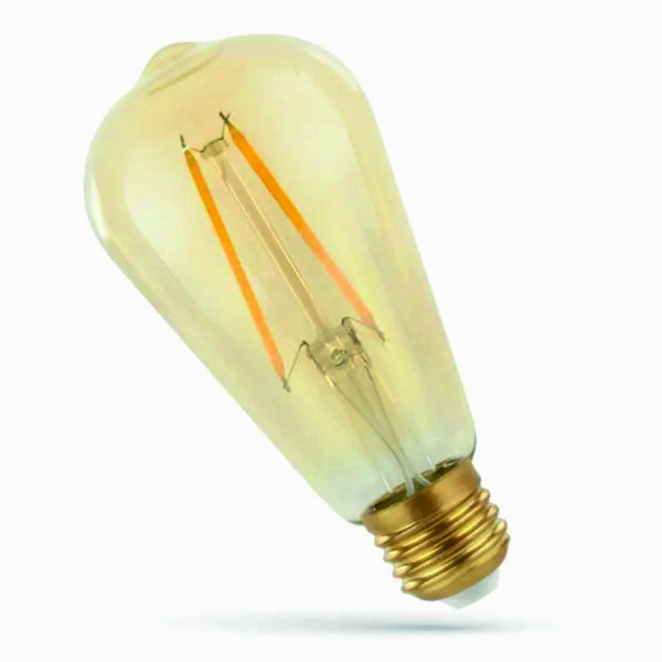 2W E27 LED  COG Retro EDISON