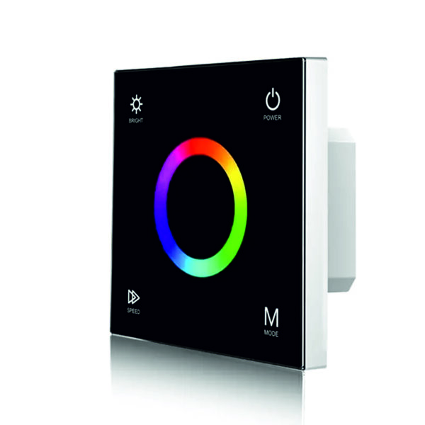 Sieninis sensorinis RGB LED valdiklis T3B