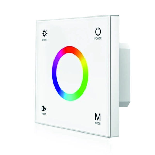 Sieninis sensorinis RGB LED valdiklis T3