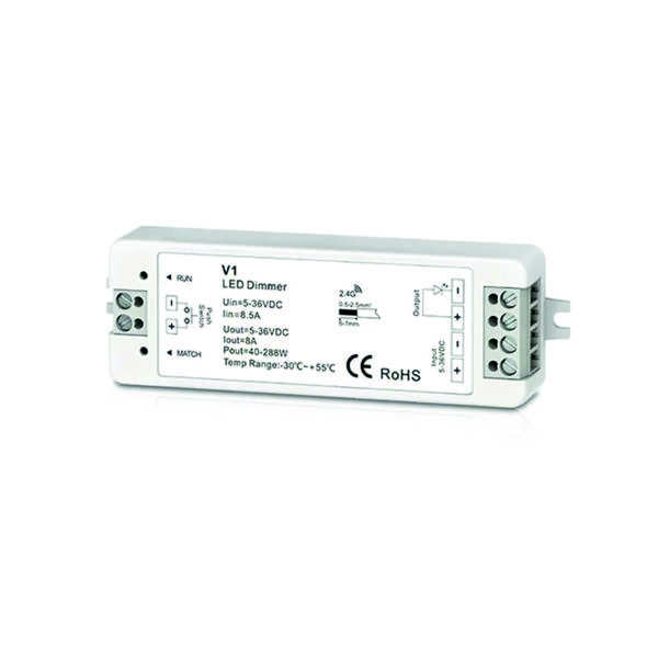 LED juostos valdiklis V1 8A Push-Dim